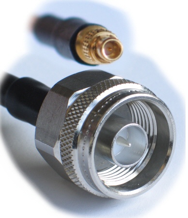 HF Stecker MMCX-M auf N-M