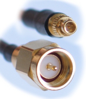 HF Stecker MMCX-M auf SMA-M